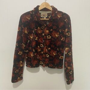 County Clothing Co Floral Button Up Jacket Sml Fall Retro Y2K Cottagecore Canada